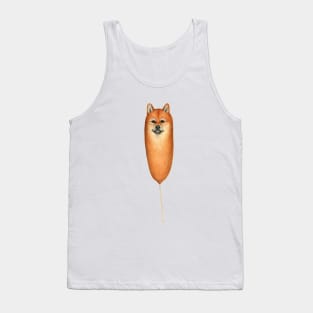 Corn Dog Japanese Shiba Inu Tank Top